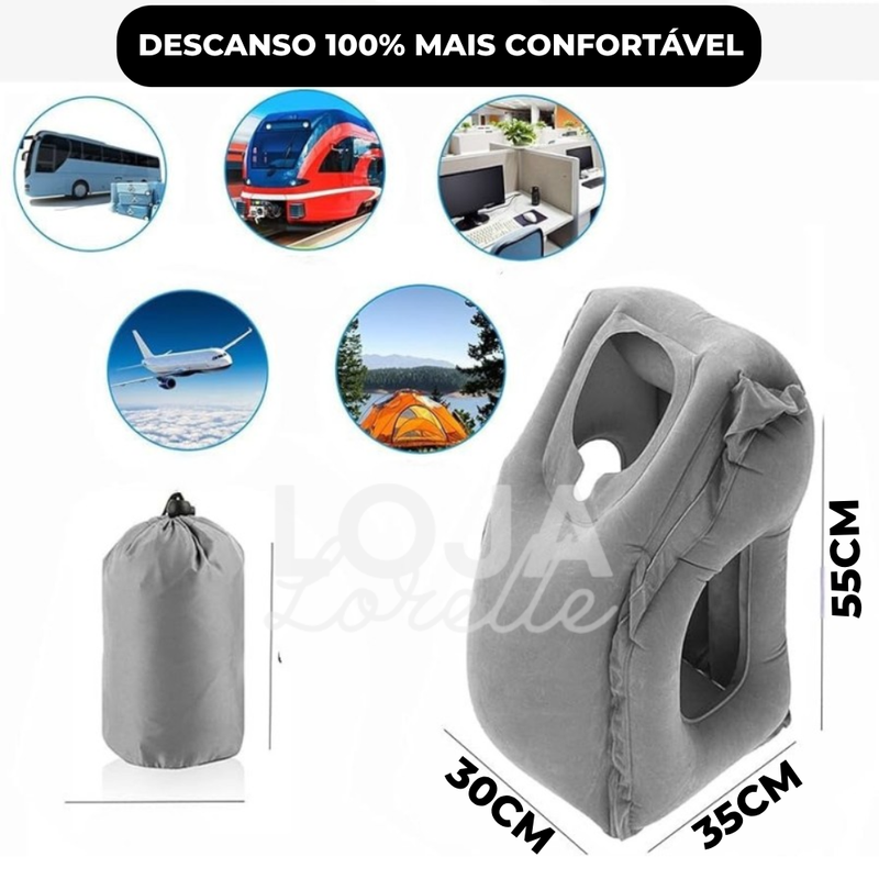 Travesseiro Inflapro | Kit 2 Unidades