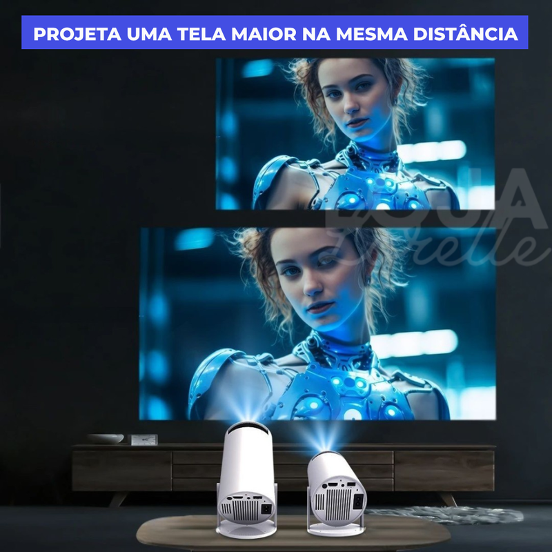 CineTech Pro 4K - Android 11 com WiFi Duplo e Bluetooth 5.0