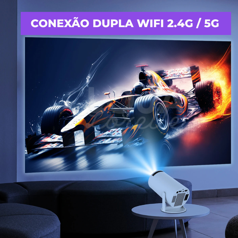 CineTech Pro 4K - Android 11 com WiFi Duplo e Bluetooth 5.0