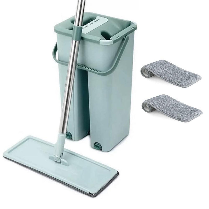 Flat Mop com 2 Refis - Eficiência e Praticidade para sua Limpeza Diária